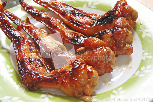 Image of Grilled chicken wings