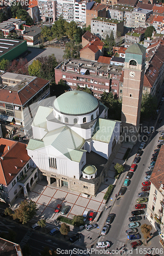 Image of St. Blaise church in Zagreb, Croatia