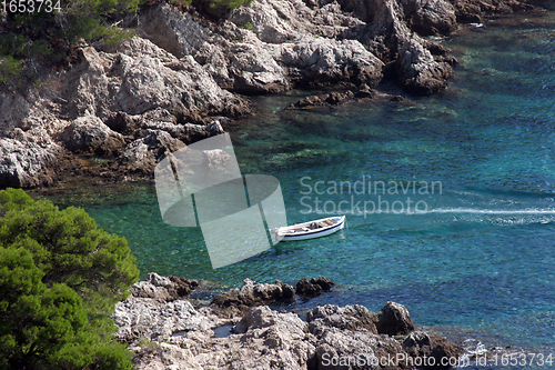 Image of Blue Lagoon on Adriatic coast