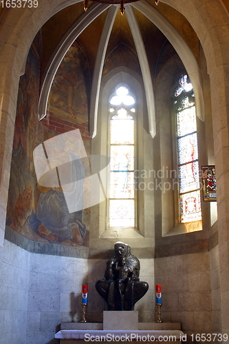 Image of Virgin Mary with baby Jesus, Zagreb - St. Mark church