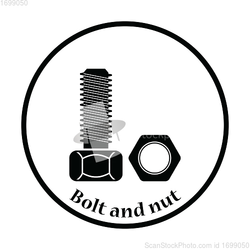 Image of Icon of bolt and nut