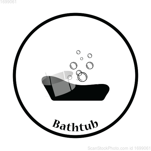 Image of Baby bathtub icon