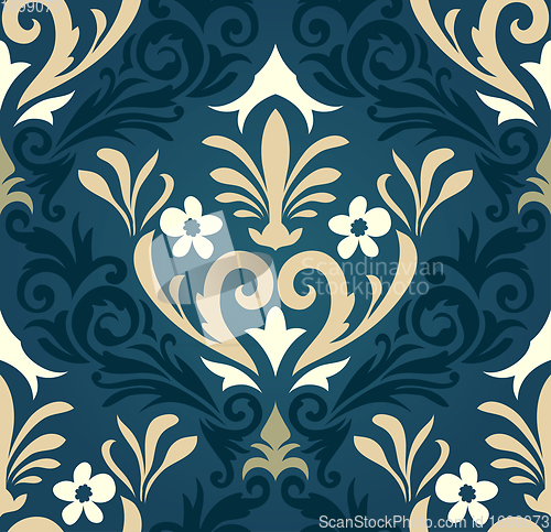 Image of Damask seamless pattern