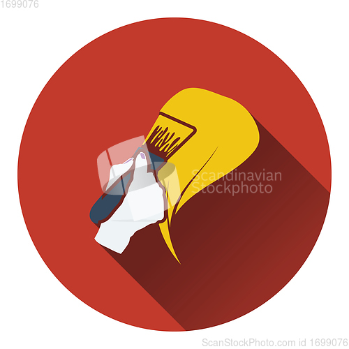 Image of Painting hair icon