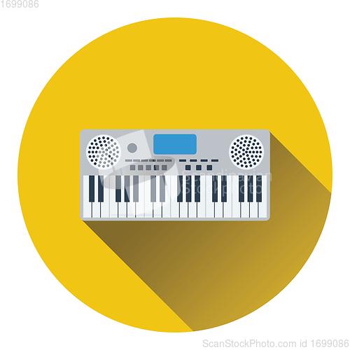 Image of Music synthesizer icon