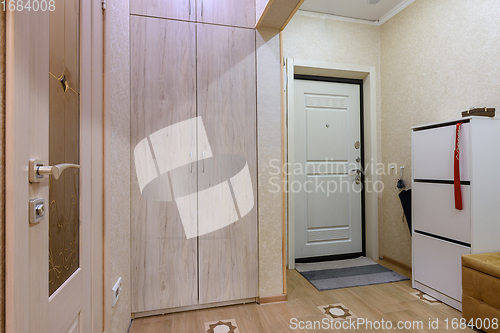 Image of Classic entrance hall in an apartment of a multi-storey residential building