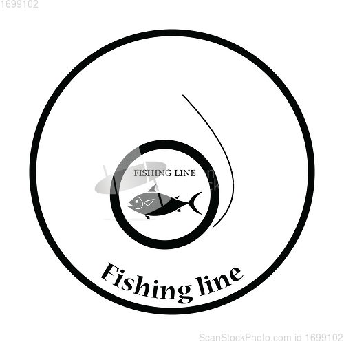 Image of Icon of fishing line