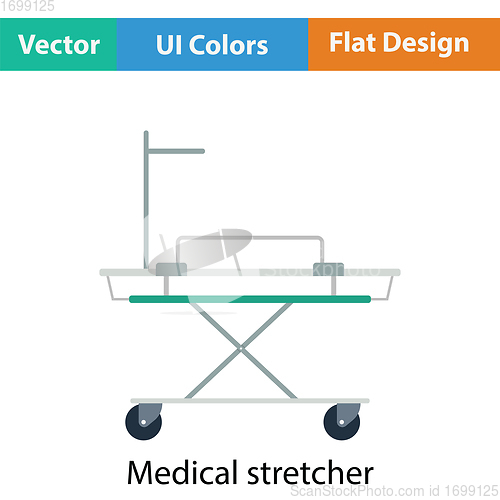 Image of Medical stretcher icon