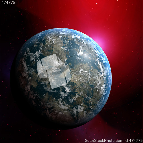 Image of Planet earth illustration