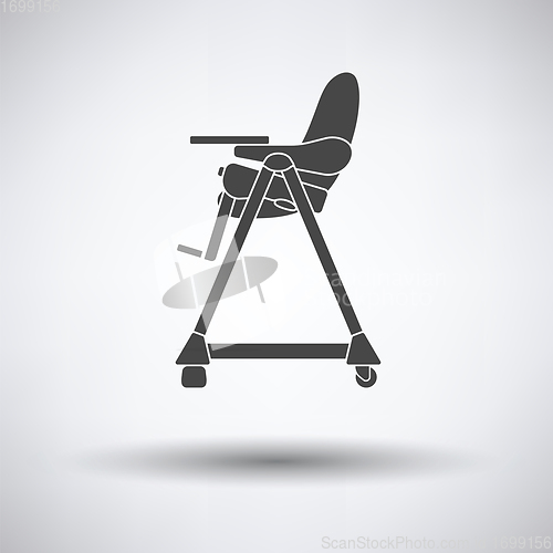 Image of Baby high chair icon