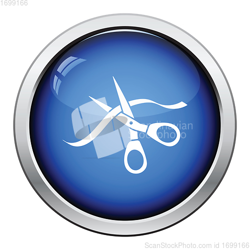 Image of Ceremony ribbon cut icon