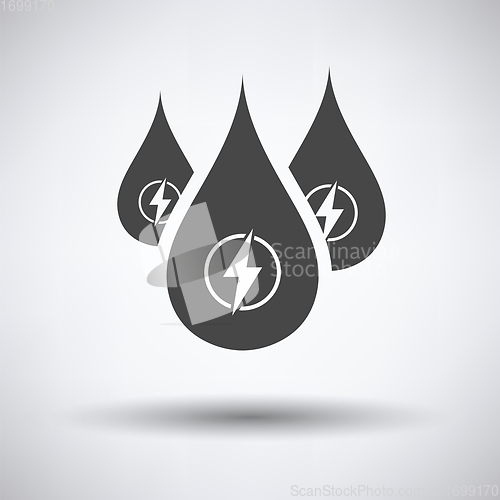 Image of Hydro energy drops  icon