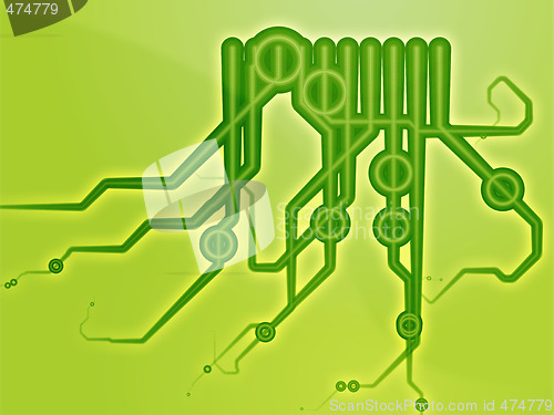 Image of Technical schematic diagram