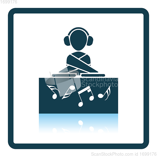 Image of Night club DJ icon