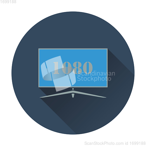 Image of Wide tv icon