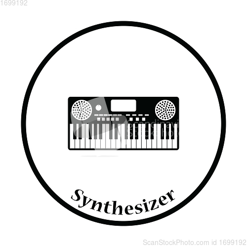 Image of Music synthesizer icon