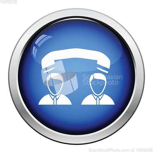 Image of Telephone conversation icon