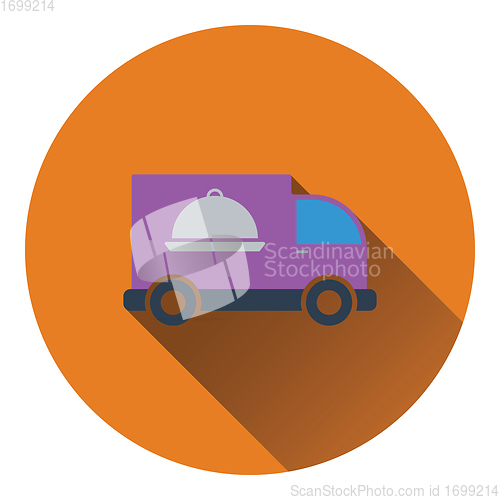 Image of Delivering car icon