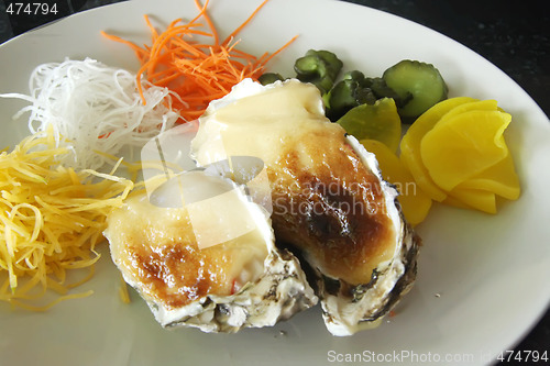 Image of Baked oysters