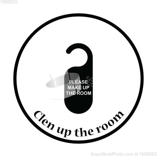 Image of Mke up room tag icon