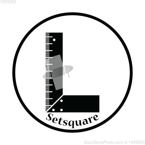 Image of Icon of setsquare