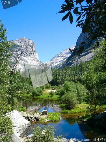 Image of Mirror Lake at Yosemite