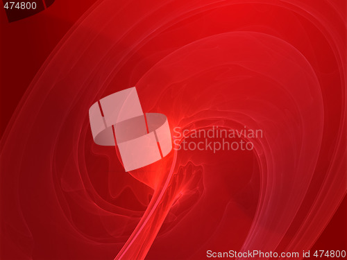 Image of Wavy glowing colors