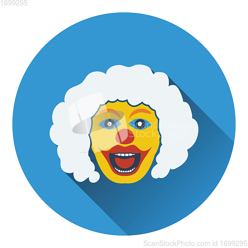 Image of Party clown face icon