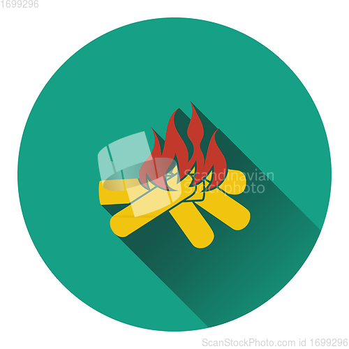 Image of Icon of camping fire 