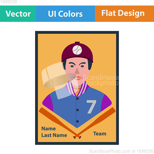 Image of Baseball card icon