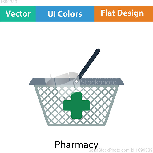 Image of Pharmacy shopping cart icon