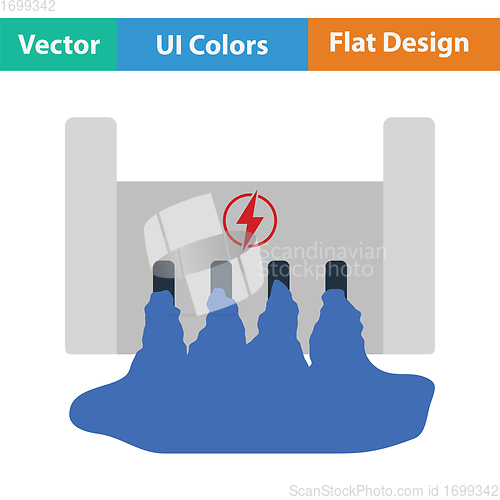 Image of Hydro power station icon