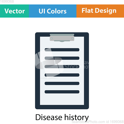 Image of Disease history icon