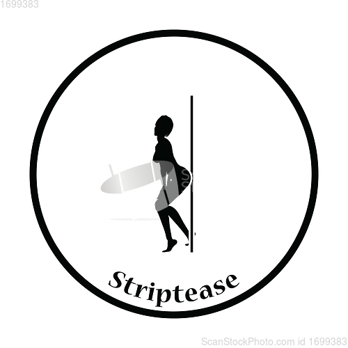 Image of Stripper night club icon
