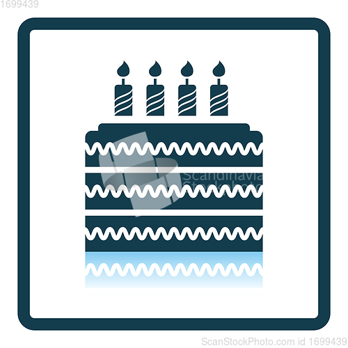 Image of Party cake icon