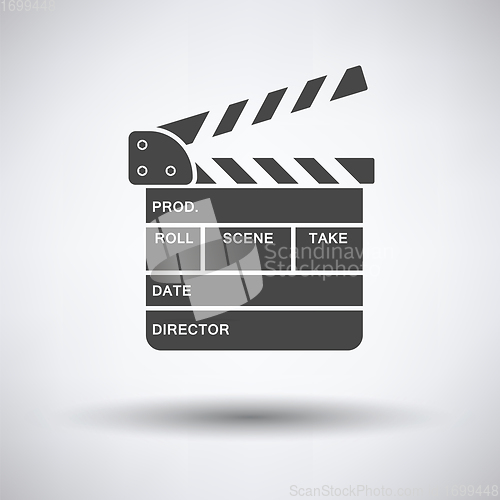 Image of Movie clap board icon