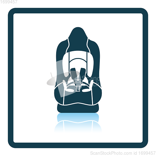 Image of Baby car seat icon