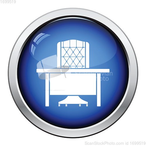 Image of Table and armchair icon
