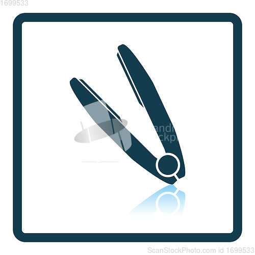 Image of Hair straightener icon