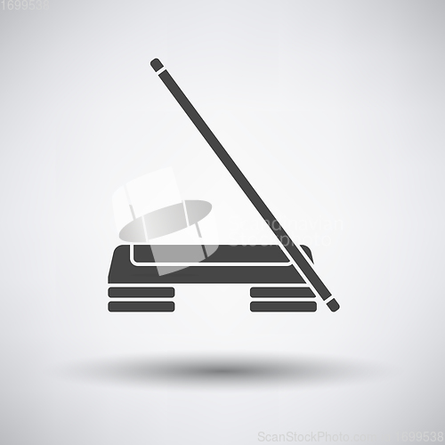 Image of Step board and stick icon