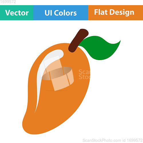Image of Flat design icon of Mango