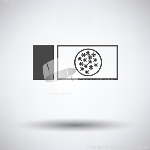 Image of Bacterium glass icon