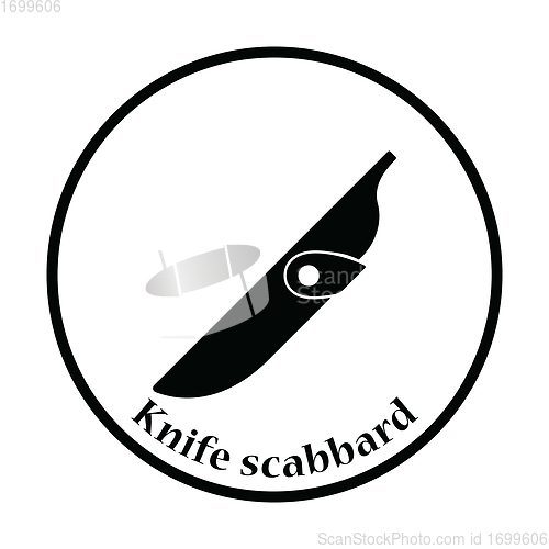 Image of Knife scabbard icon