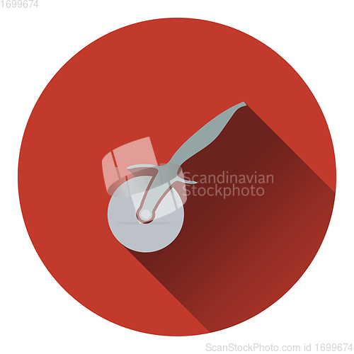 Image of Pizza roll knife icon