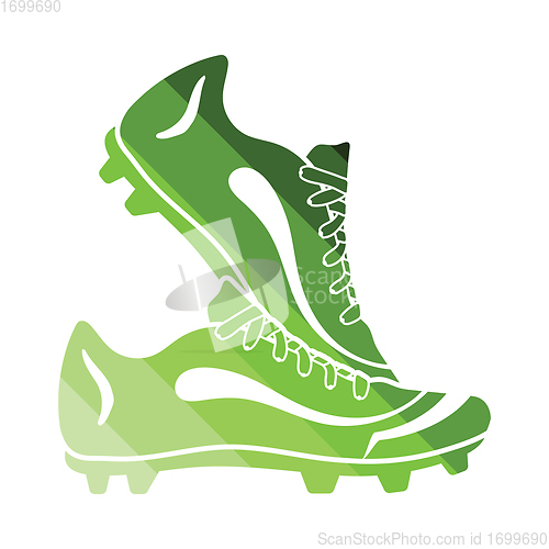 Image of Pair soccer of boots  icon