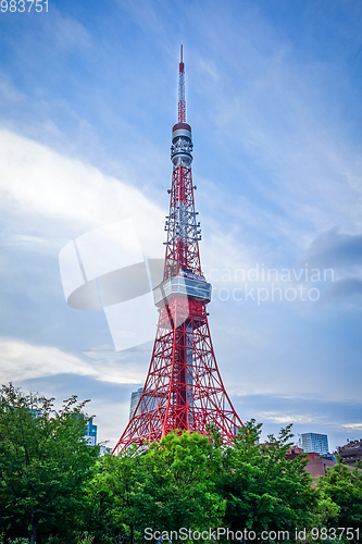 Image of Tokyo tower, Japan