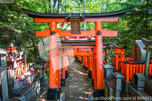 Image of Fushimi Inari Taisha torii, Kyoto, Japan