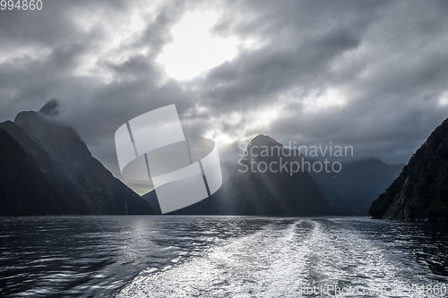 Image of Milford Sound, fiordland national park, New Zealand