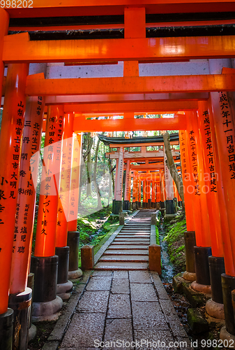 Image of Fushimi Inari Taisha torii, Kyoto, Japan