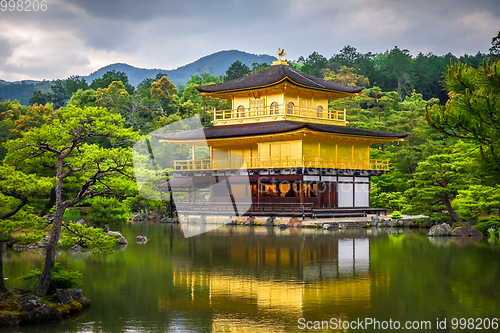 Image of Kinkaku-ji golden temple, Kyoto, Japan